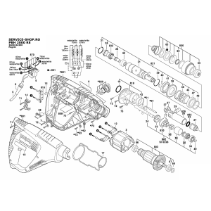 Bosch PBH 2000 RE (3603C44300-EU)